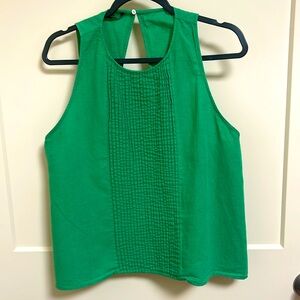 Zara Open back Pleated Blouse